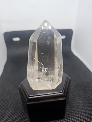 Crystal tower with custom base
