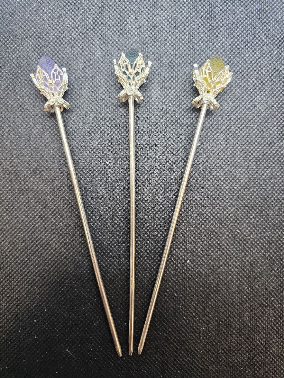 strawberry hair pin