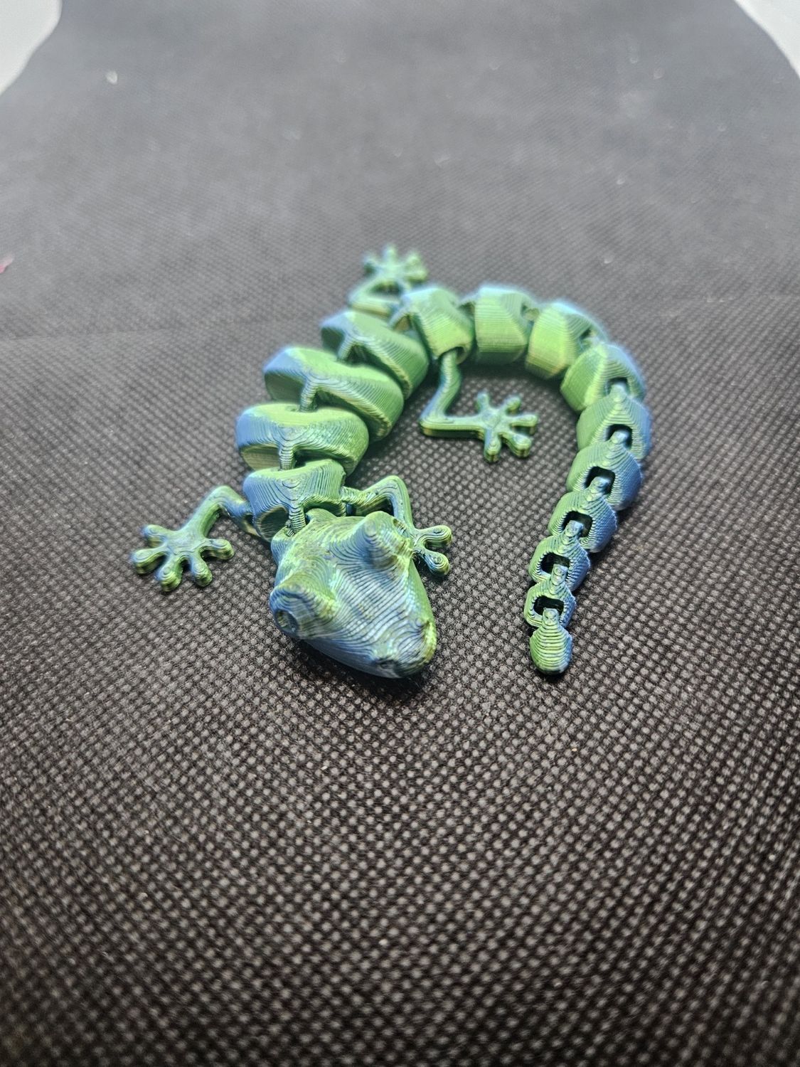 3D flexi lizard
