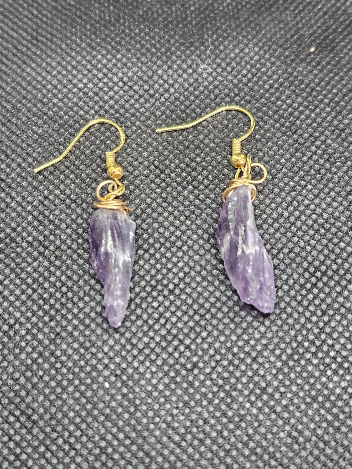 amethyst earrings