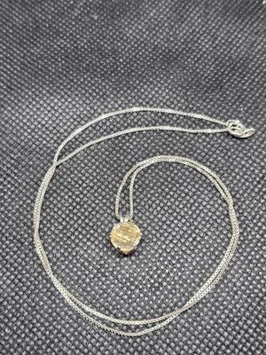 rutile fancy cut necklace