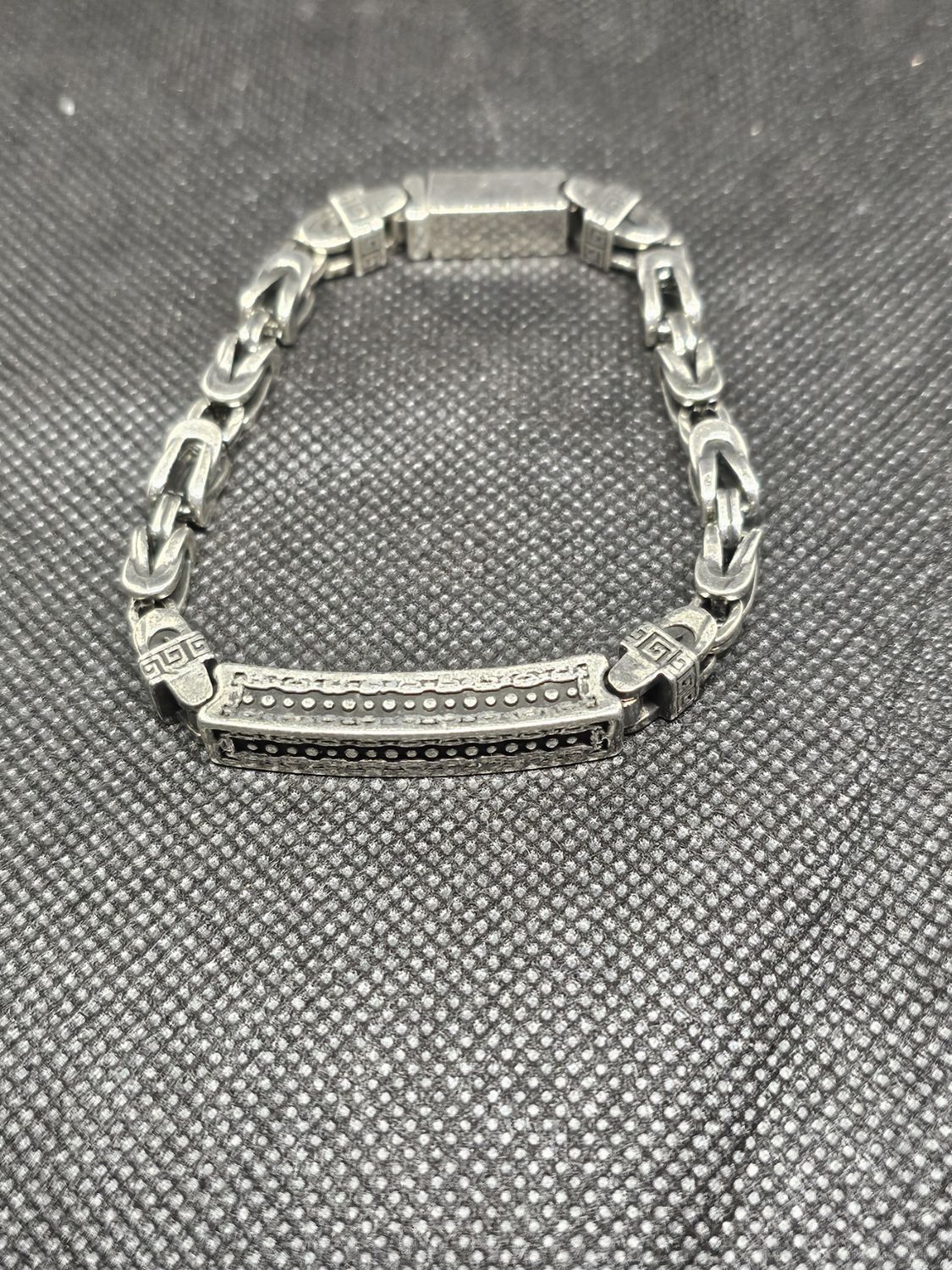 men's silver bracelet 1