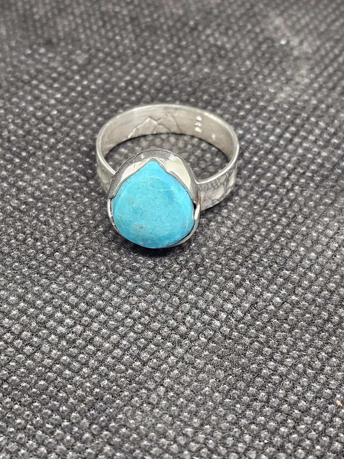 #15 silver turquoise size 7
