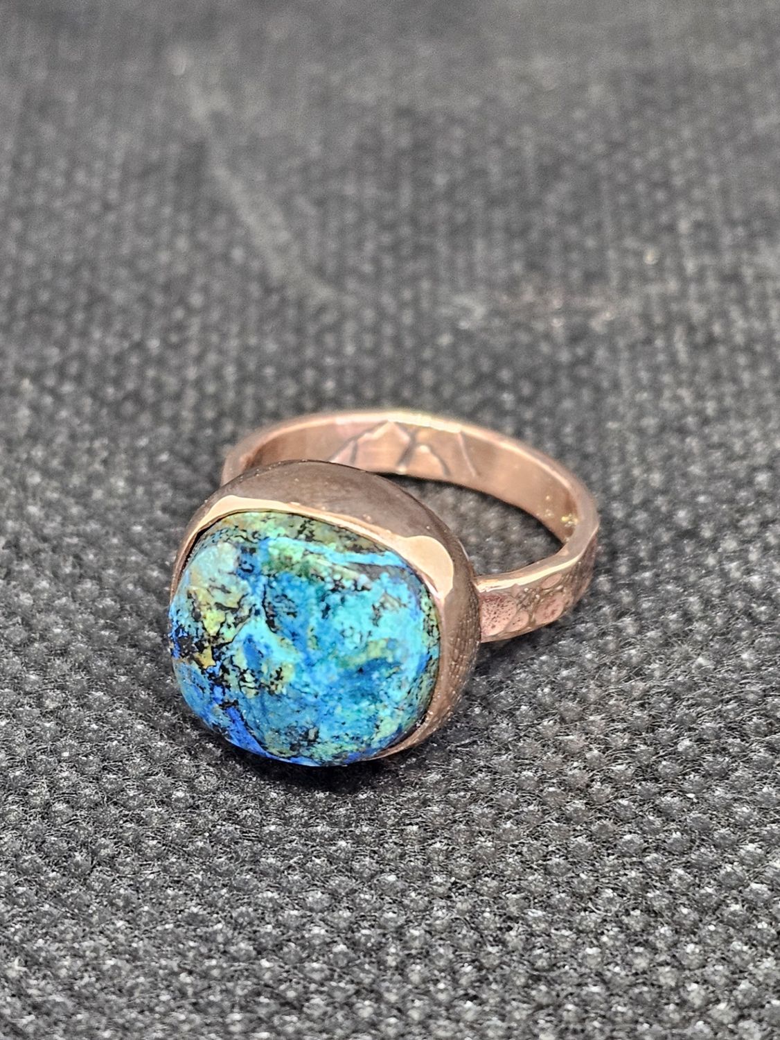 #17 copper turquoise size 5