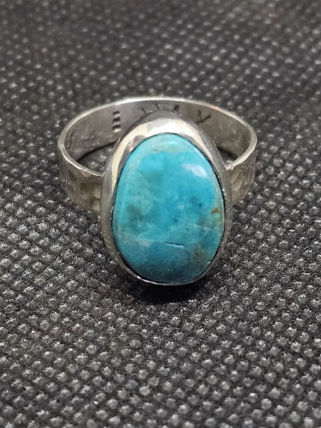 #16 silver turquoise size 9