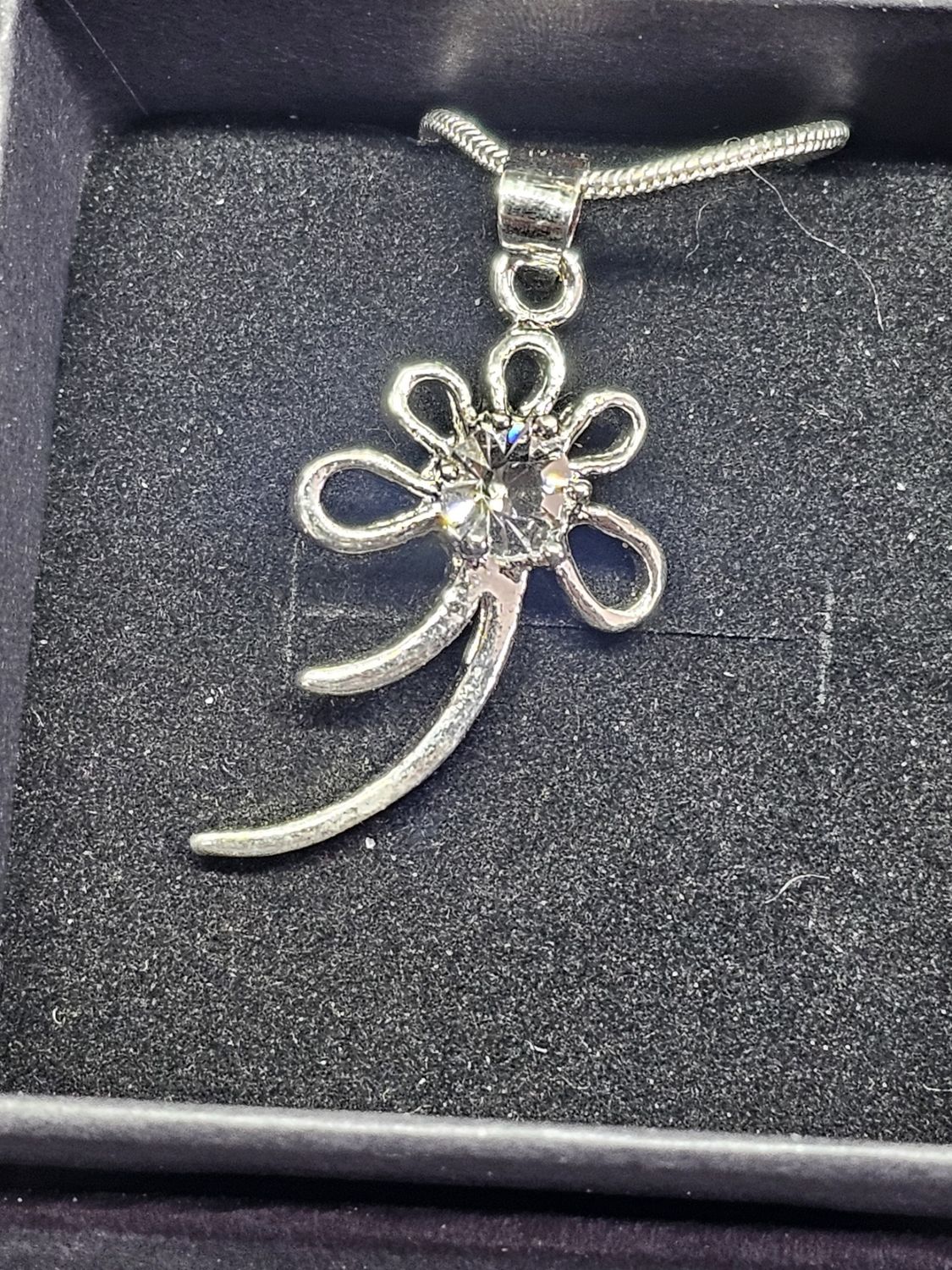 #1 925 flower necklace