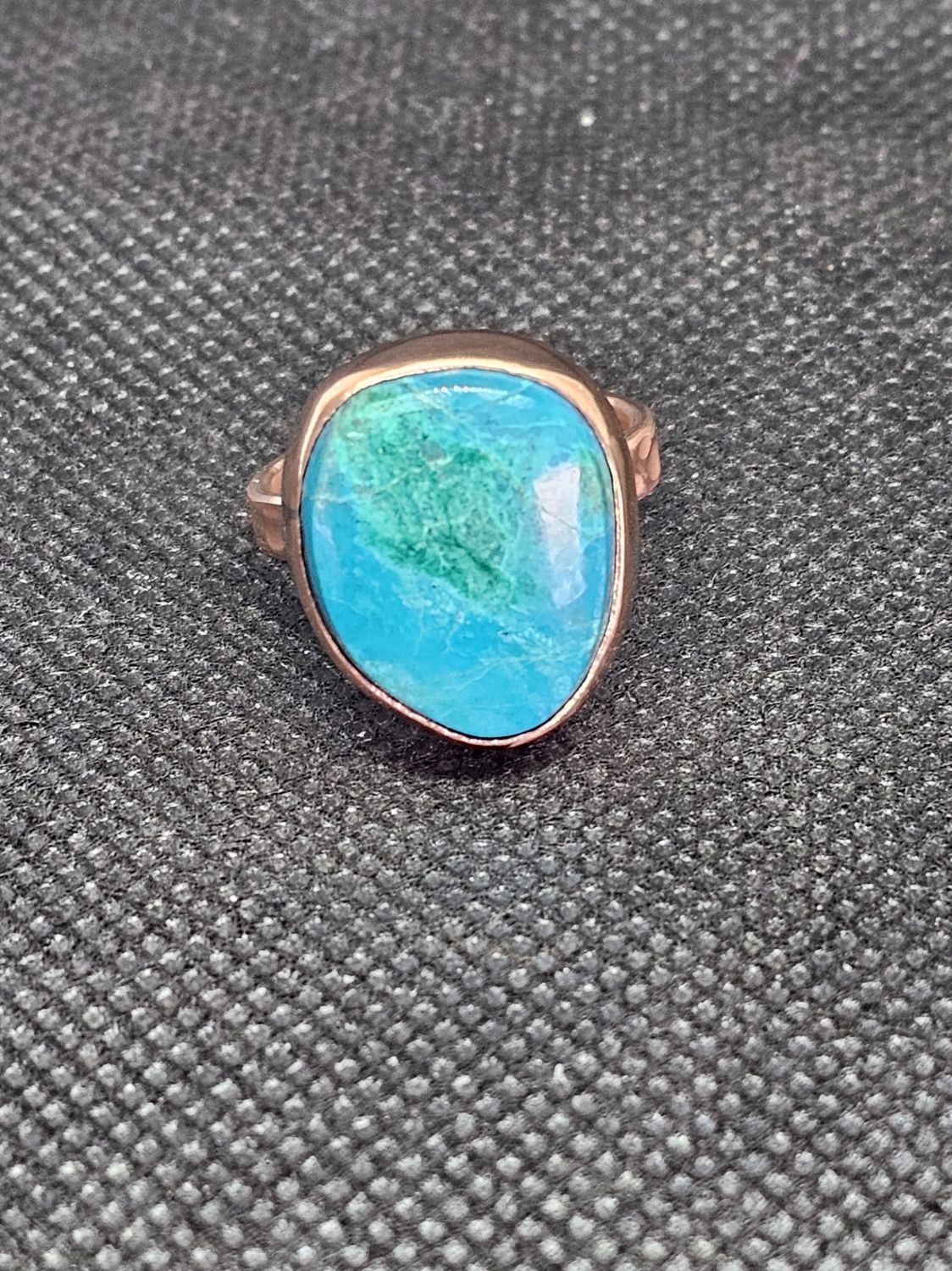 #28 copper turquoise size 7.5