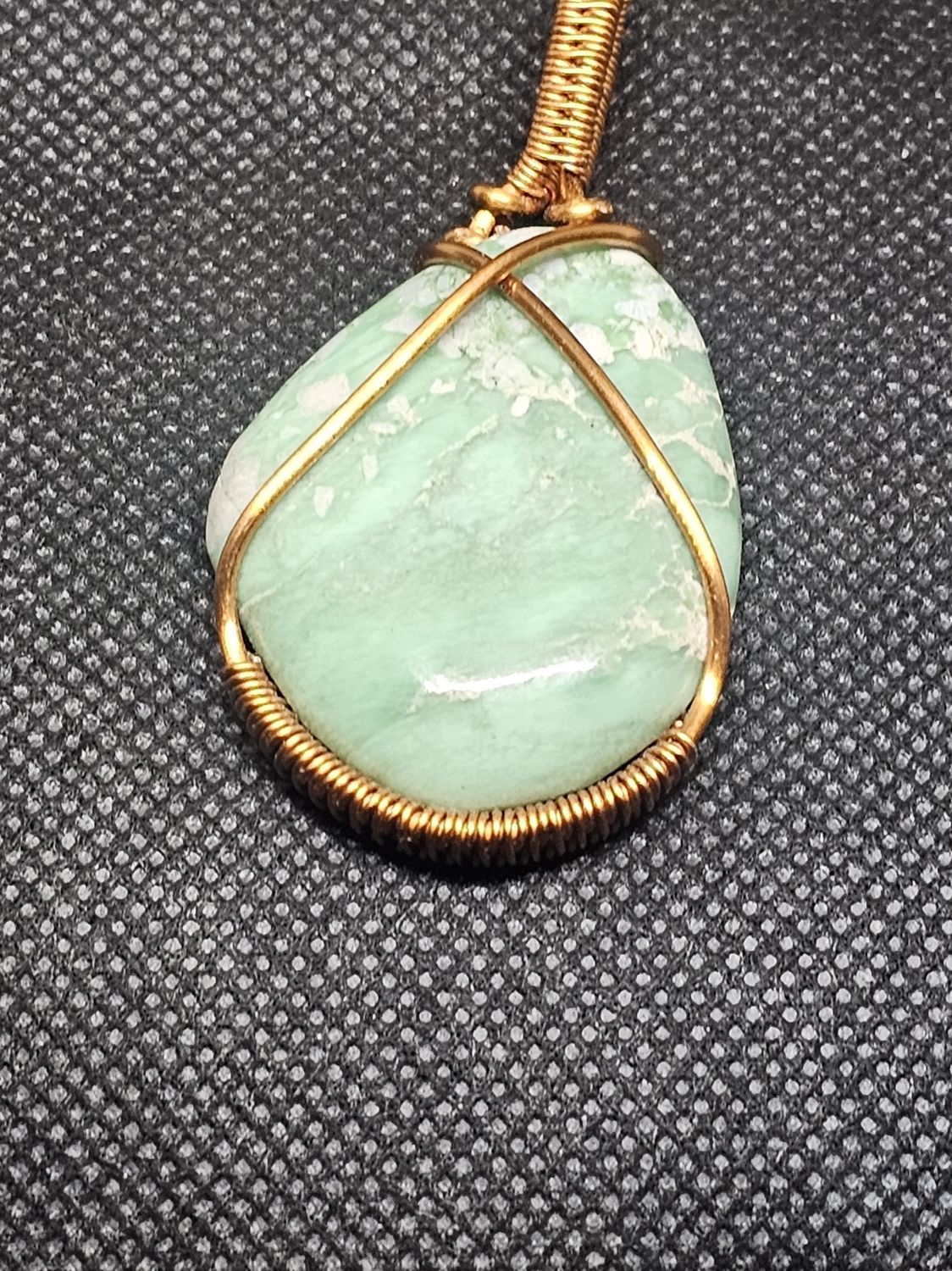 #25 variscite wire wrap
