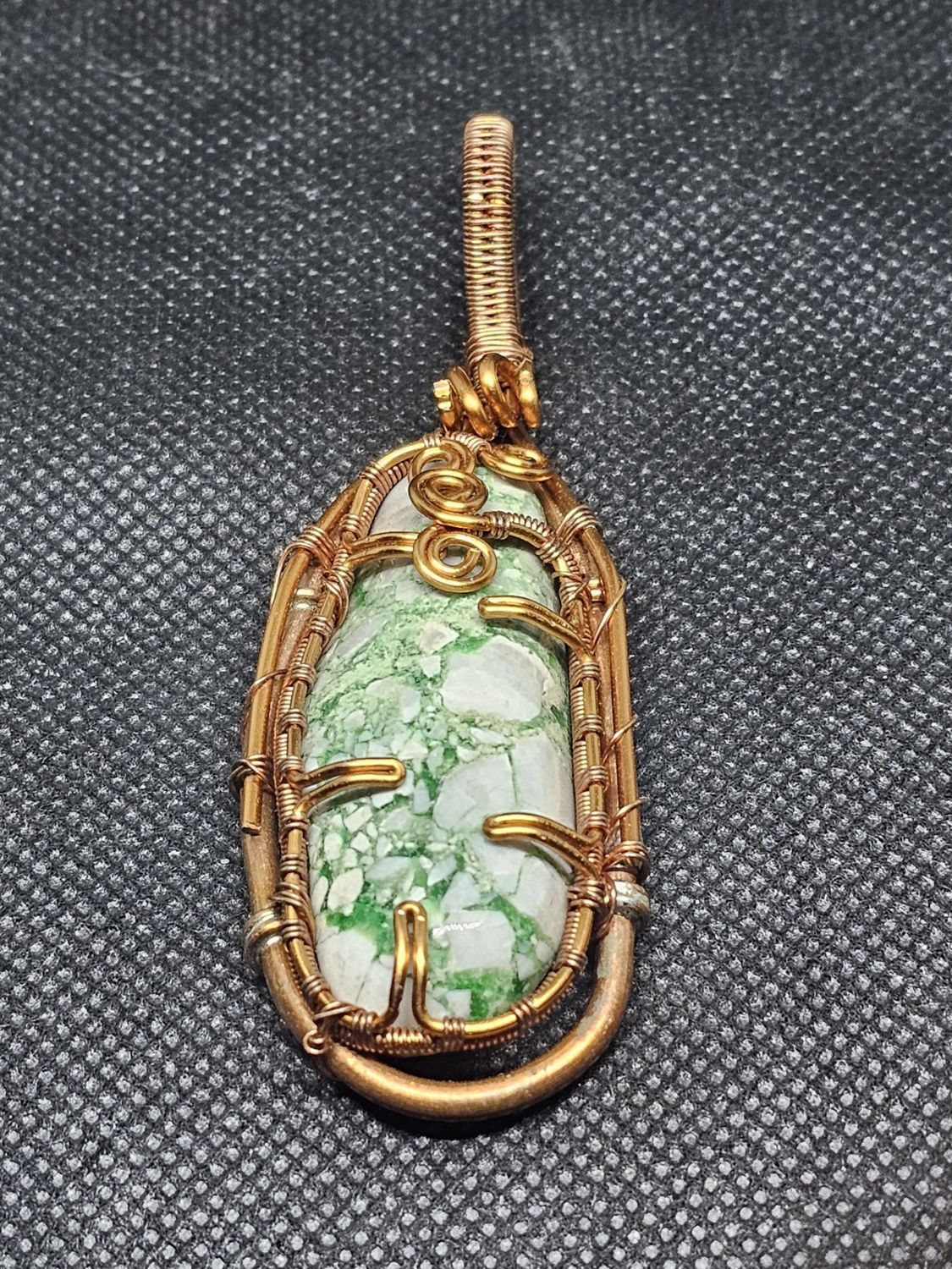 #29 variscite wire wrap