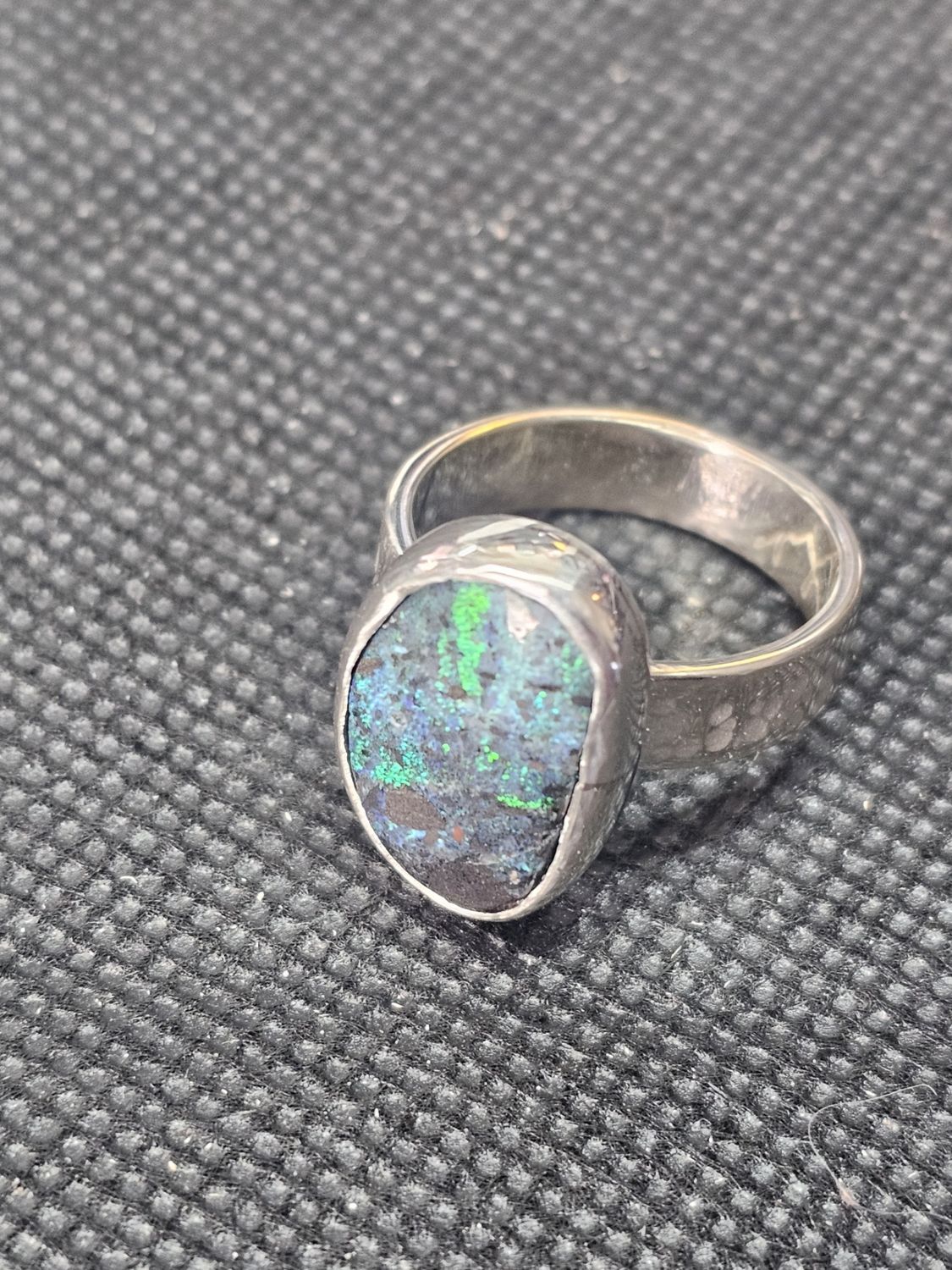 #1 Andamooka opal silver 8