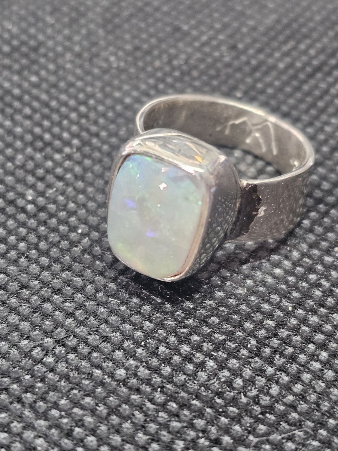 #5 lightning ridge opal silver 6