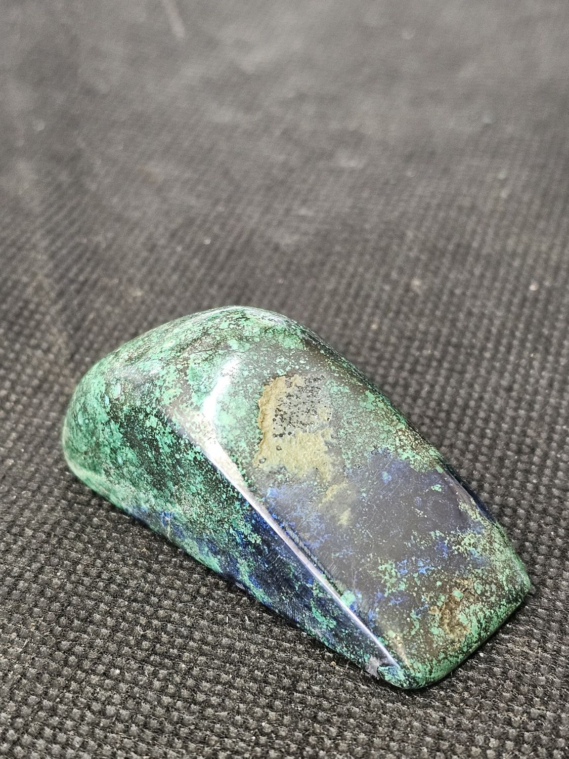 azurite chrysocolla freeform