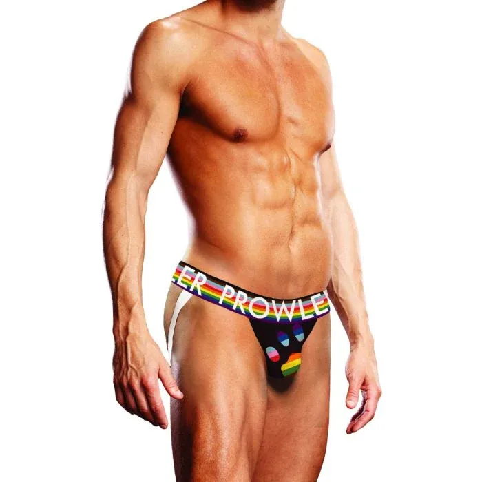 PR-004 Oversized Paw Jock, Color: Black, Size: Small