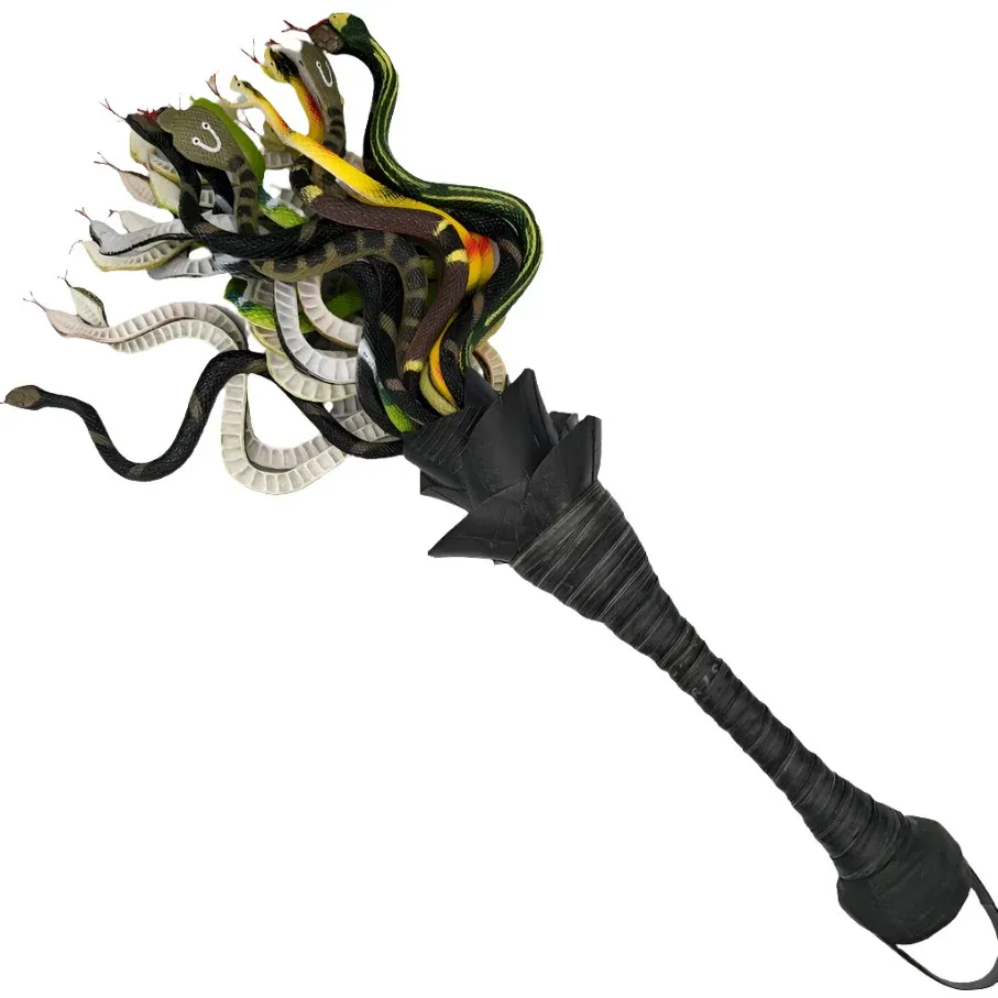 Rubber Medusa Flogger Large