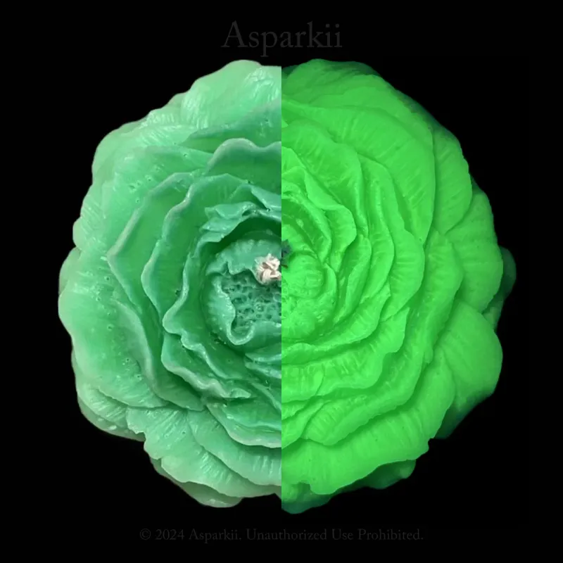 Low Heat Candle Emerald Rose UV