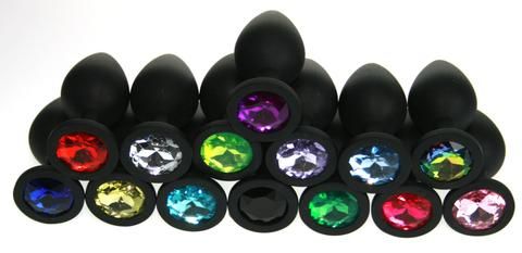 3046 Silicone Butt Plug Large
