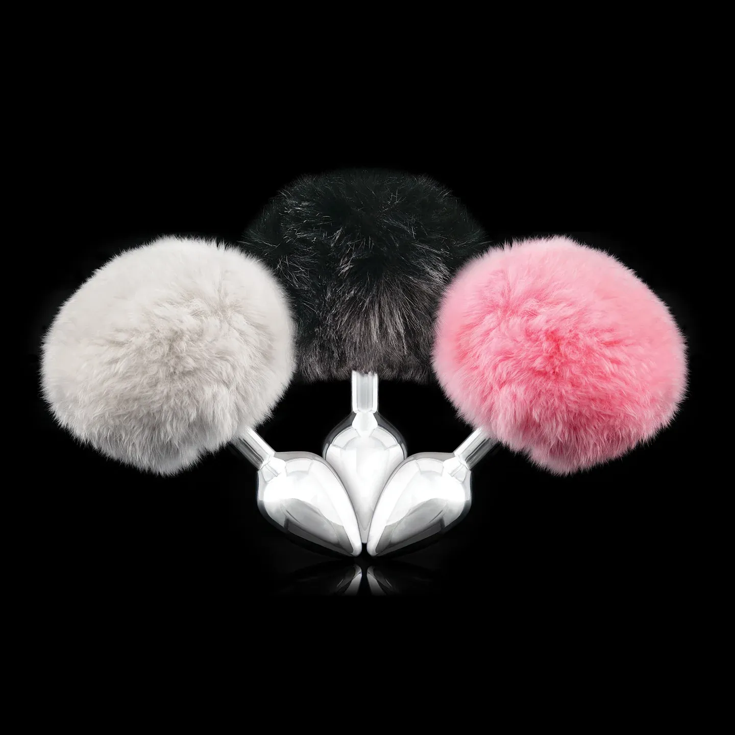 3071 Rabbit Tail Butt Plug