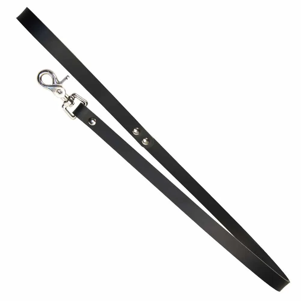 5028 Italian Leather Lead 34&quot;