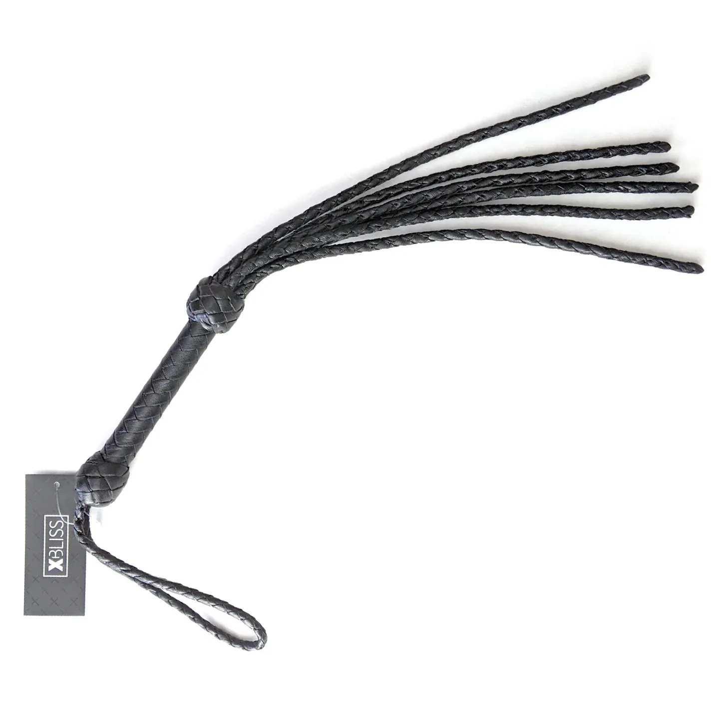 5337 6 Strand Leather FLogger