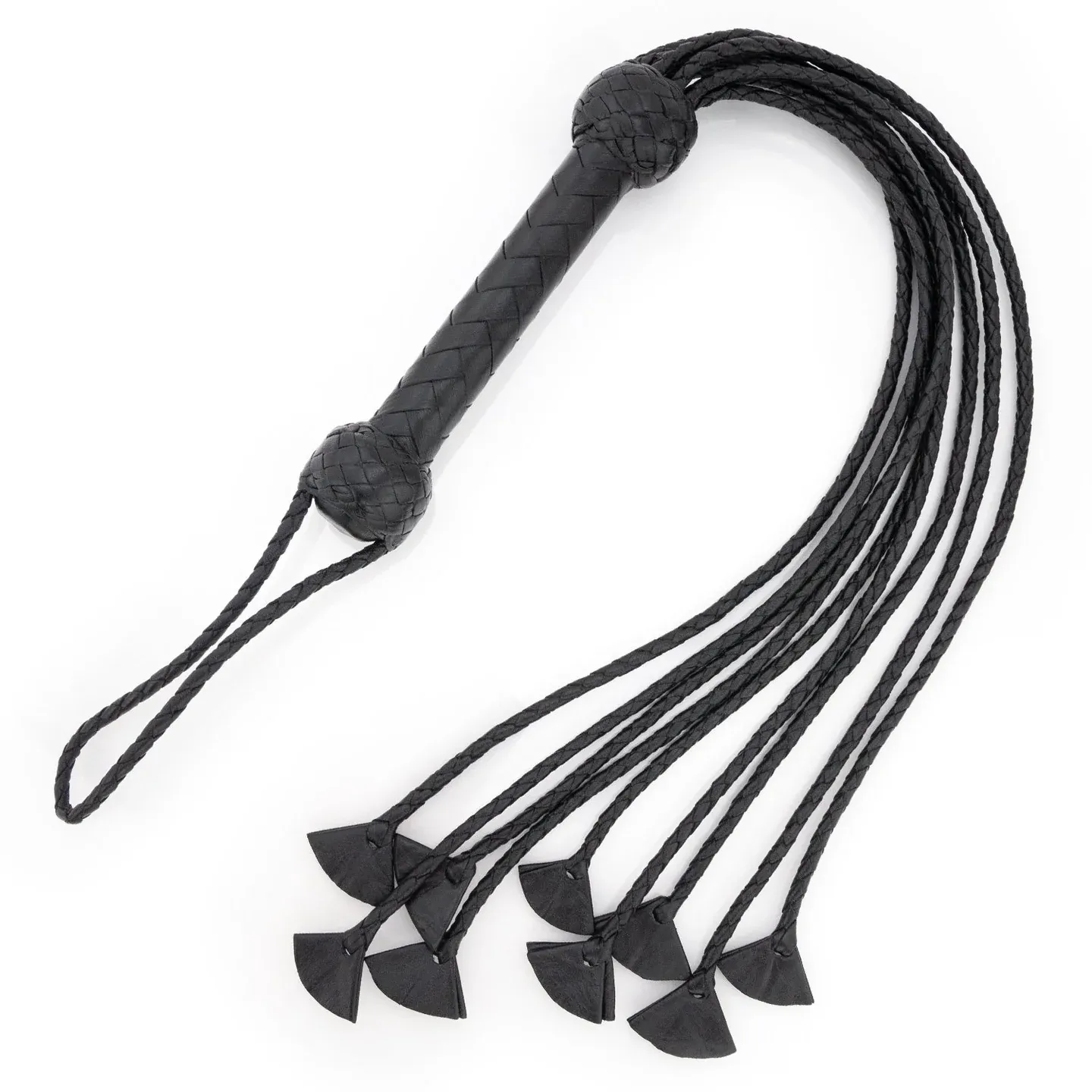5137 Cat O Nine Tails Leather Flogger