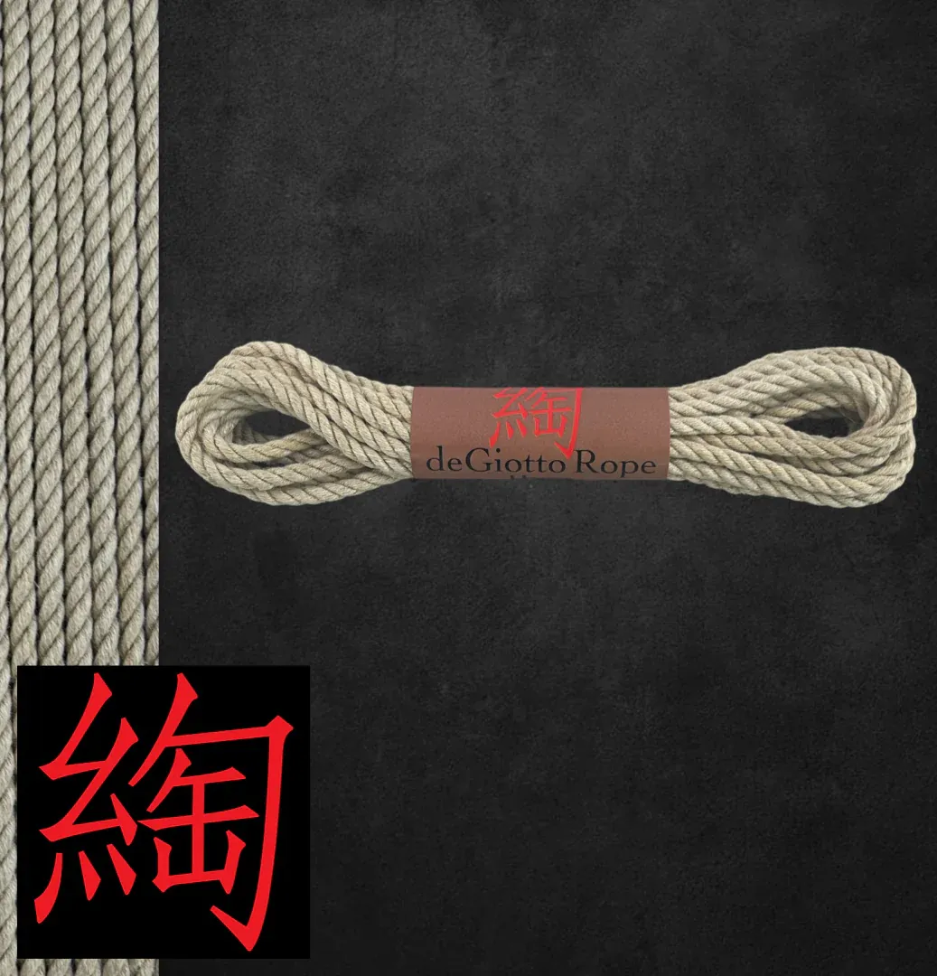Hemp Rope 15&#39;, Color: Natural