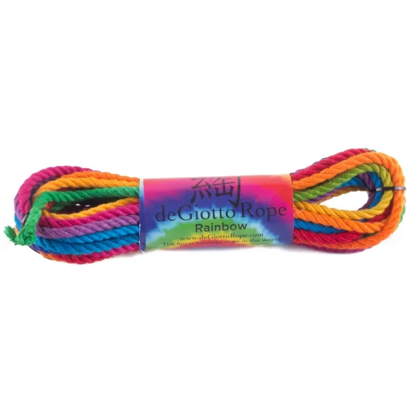 Hemp Rope 30&#39; Rainbow