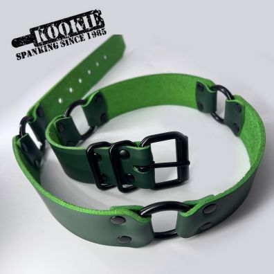 5027 Leather Four Rings Belt