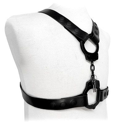 3714 Metal Cuff Harness 