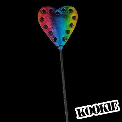 7012 Heart Crop , Color: Rainbow, Size: 26&quot;