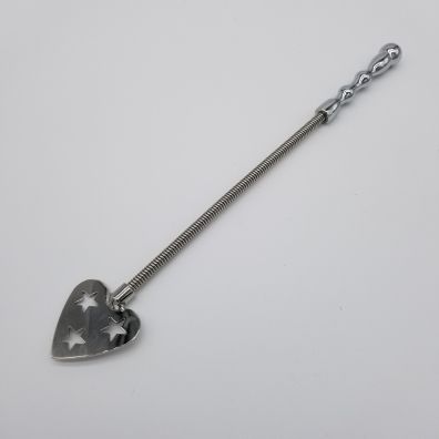 9077 Metal Star Crop Steel O/S
