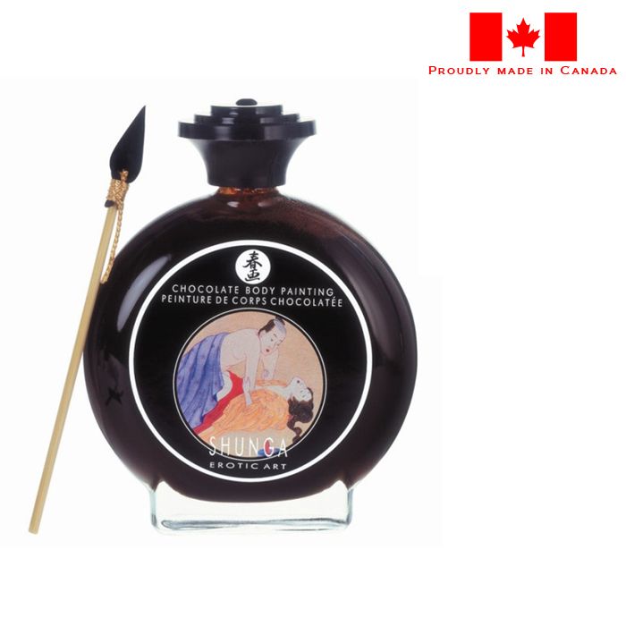 7000 Edible Body paint, Size: 3.5oz, Color: Chocolate