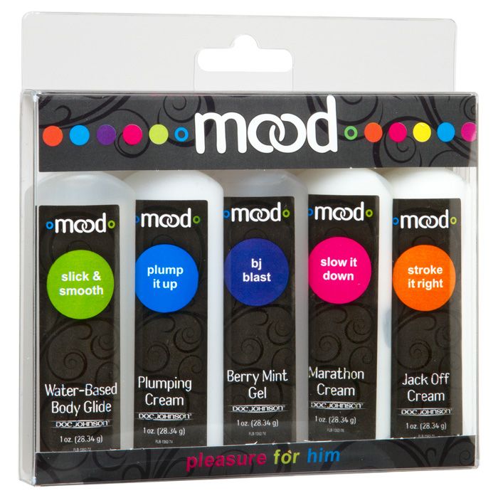 D1362 Mood: Pleasure 5 Pack, Color: 02 For Him, Size: 1oz
