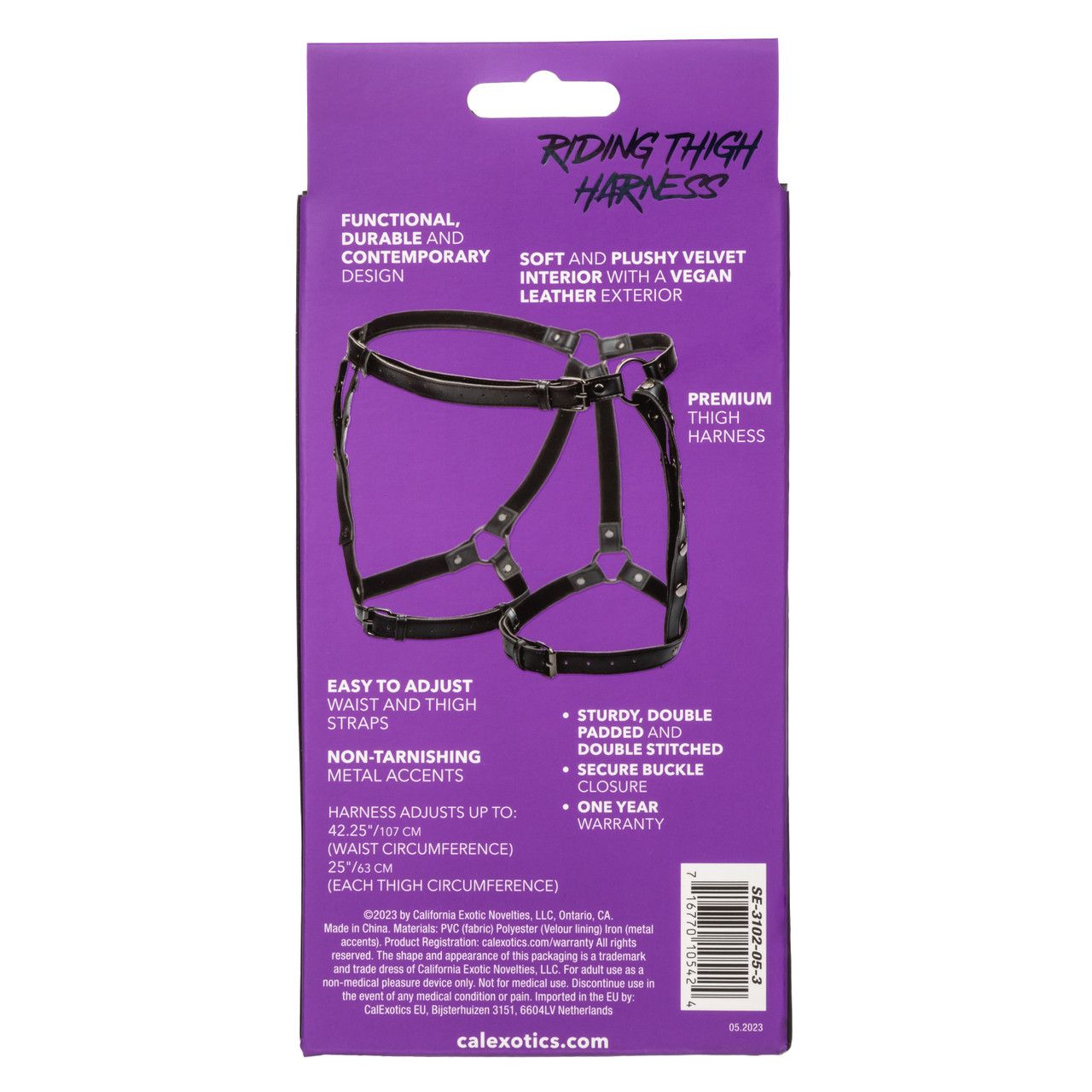 SE-3102 Riding Thigh Harness, Size: O/S
