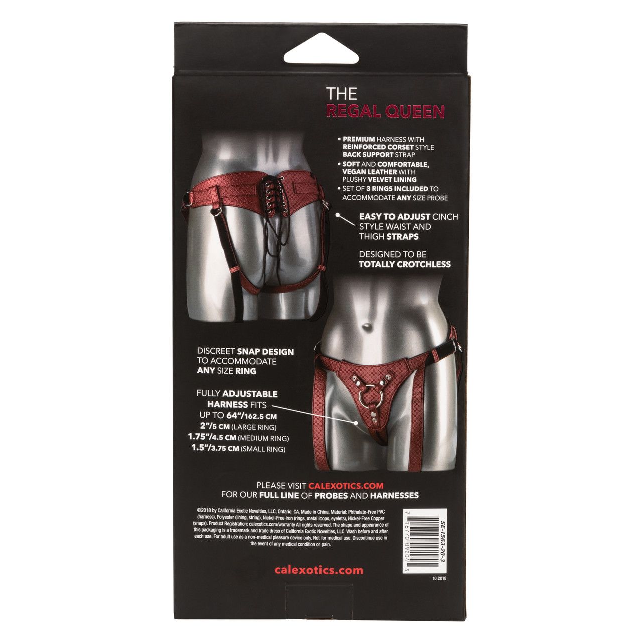 SE-1563 The Regal Queen, Color: Red