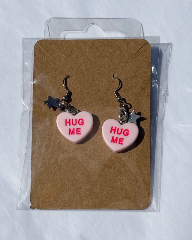 Candy Heart Earrings