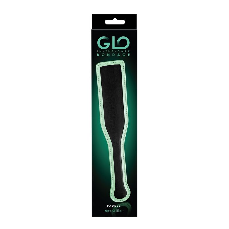 NSN0497-58 GLO Bondage Green Paddle