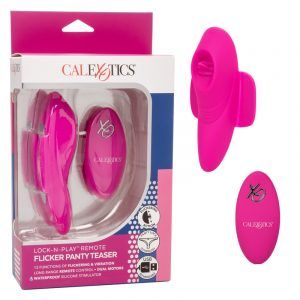 Remote Flicker Panty Teaser, Color: Pink