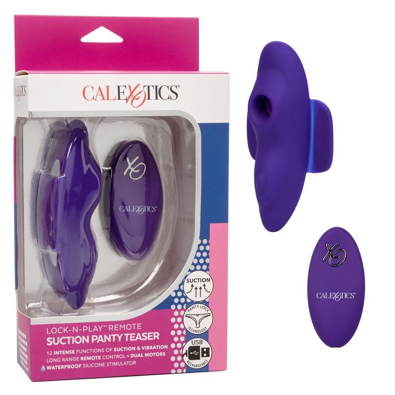 Remote Suction Panty Teaser, Color: Purple