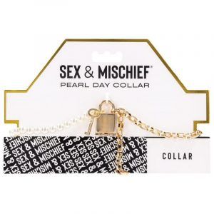 SS098-52 S &amp; M Pearl Day Collar