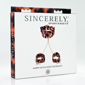 SS521-03 Sincerely Amber Neck &amp; Wrist Restraint