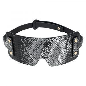 ST1173 Ouch Blindfold, Color: Black