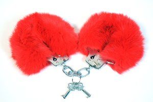 RS-20 Rabbit Handcuffs Red