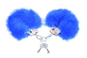 RS-21 Rabbit Handcuffs Blue