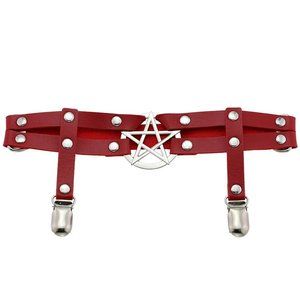 GAR-7 Red Pentagram Garter