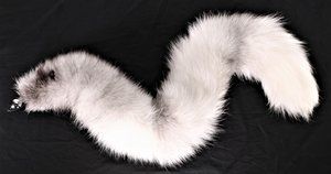 LT-AW-203 40&quot; All White Fox Tail