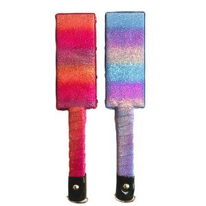 FL Confetti Leather Flogger