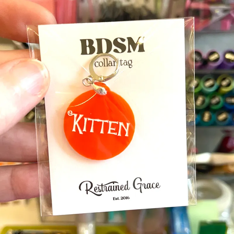 Kitten Collar Tag