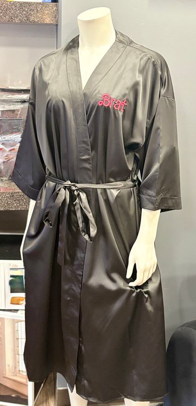 Brat Satin Robe