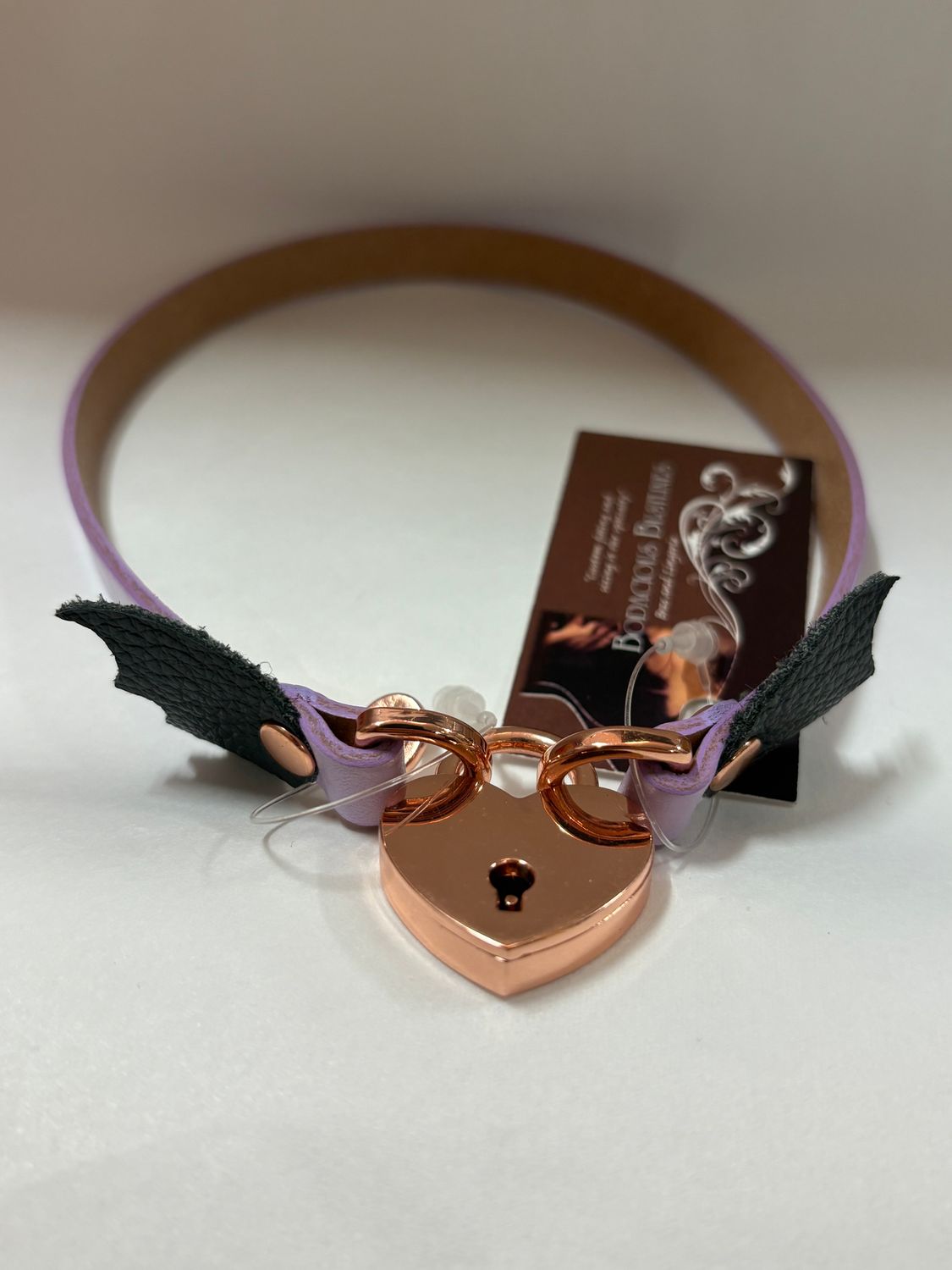 Bat/Rose Gold Mini Collar