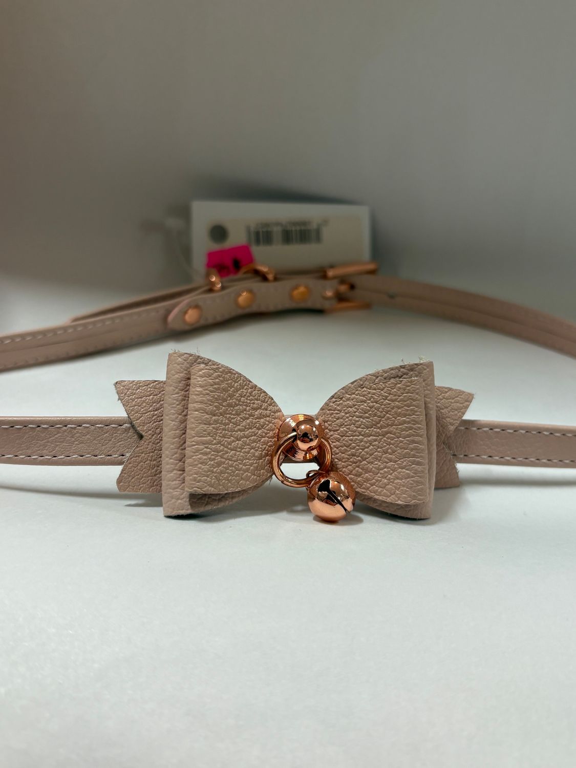 Blush/Rose Bell Collar 18-21&quot;